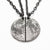 Fine Silver Half Moon Breakable Necklace