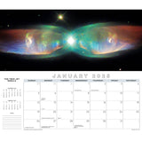 Astronomy 2025 JWST James Webb Space Telescope Panoramic Wall Calendar