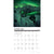 Northern Lights 2025 Wall Calendar space gift