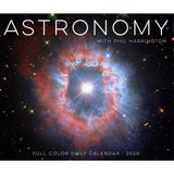 Front of Astronomy 2025 Box Space Desk Calendar