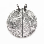 Fine Silver Half Moon Breakable Necklace