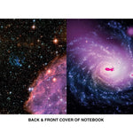 Galaxy Star Notebooks Set with NASA Space Photos - 3-pack - Space Gift