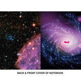 Galaxy Star Notebooks Set with NASA Space Photos - 3-pack - Space Gift