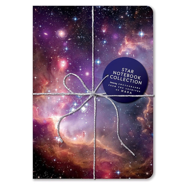 Galaxy Star Notebooks Set with NASA Space Photos - 3-pack - Space Gift