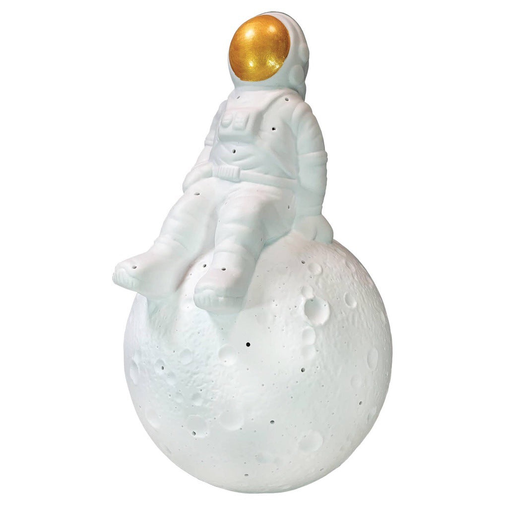 Sitting Astronaut Lamp top